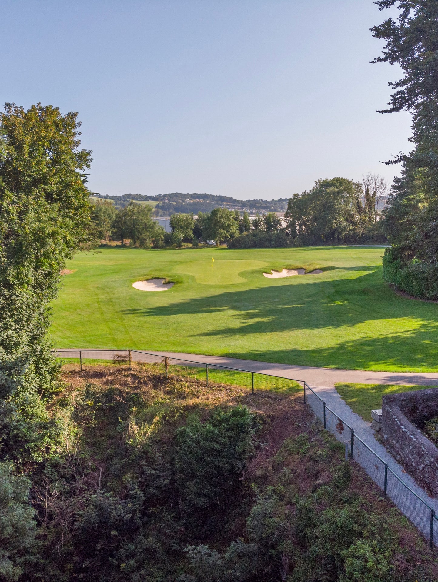 13th Hole, Cork Golf Club from Above
