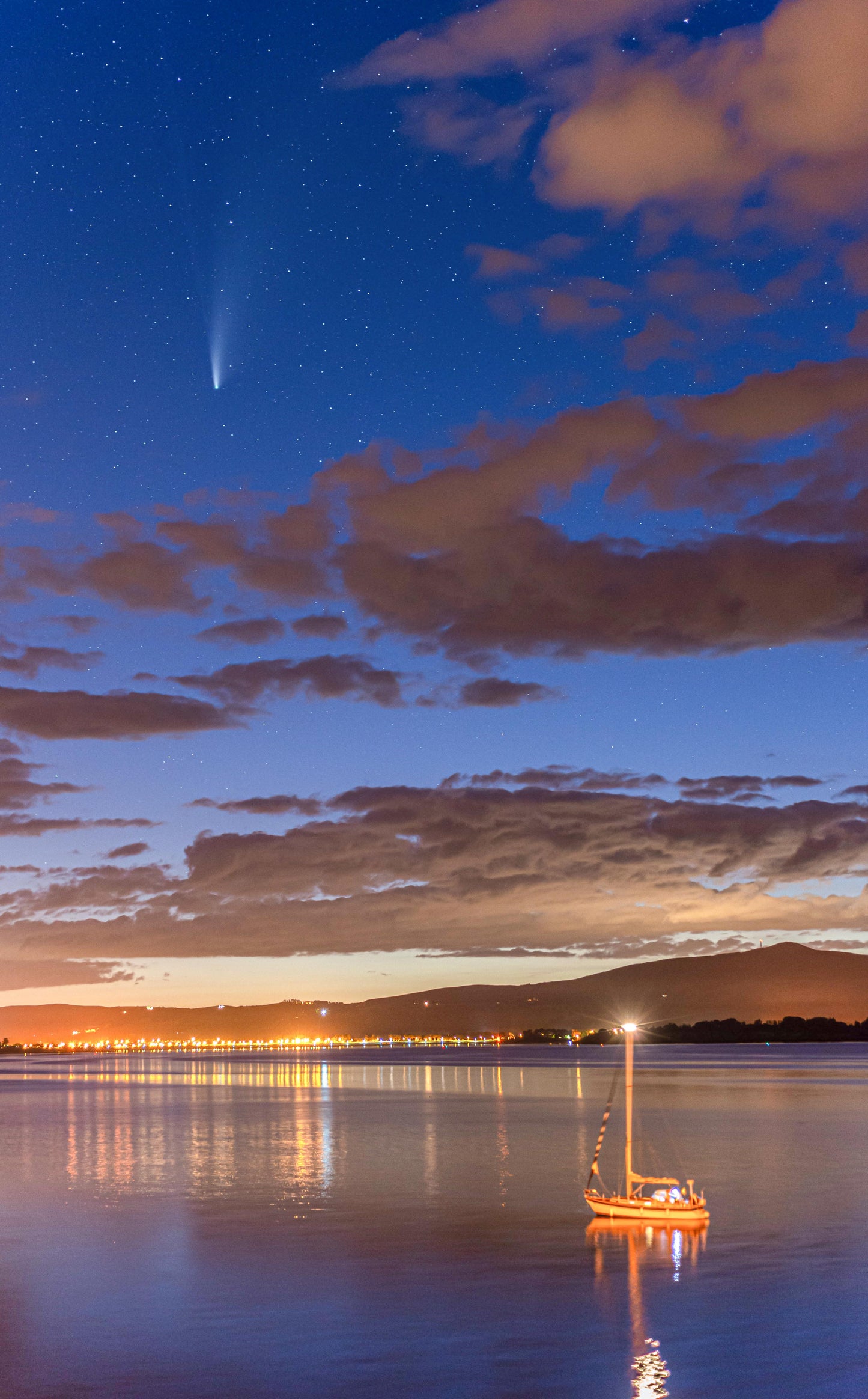 Comet NEOWISE Over Dungarvan
