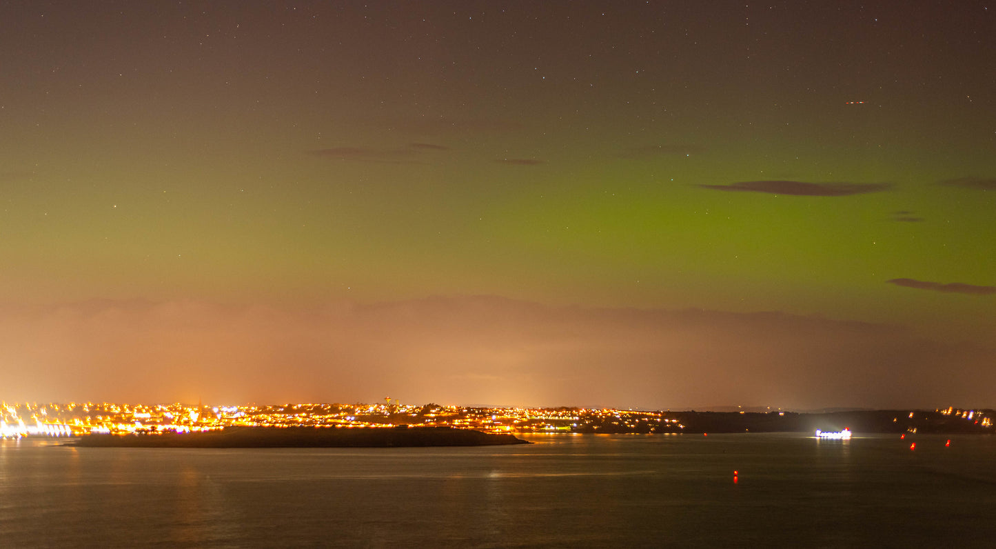 Northern Lights Over Cobh