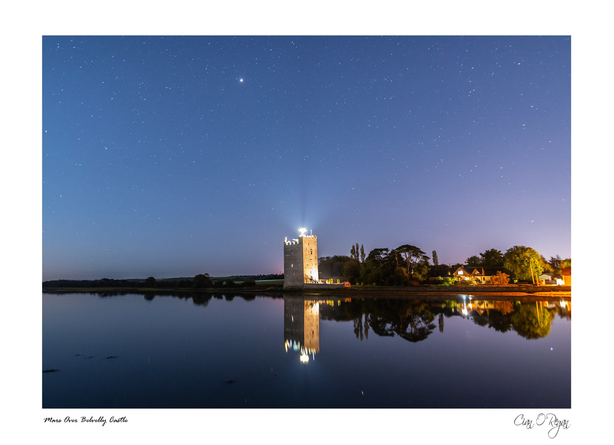 Belvelly Castle at Night