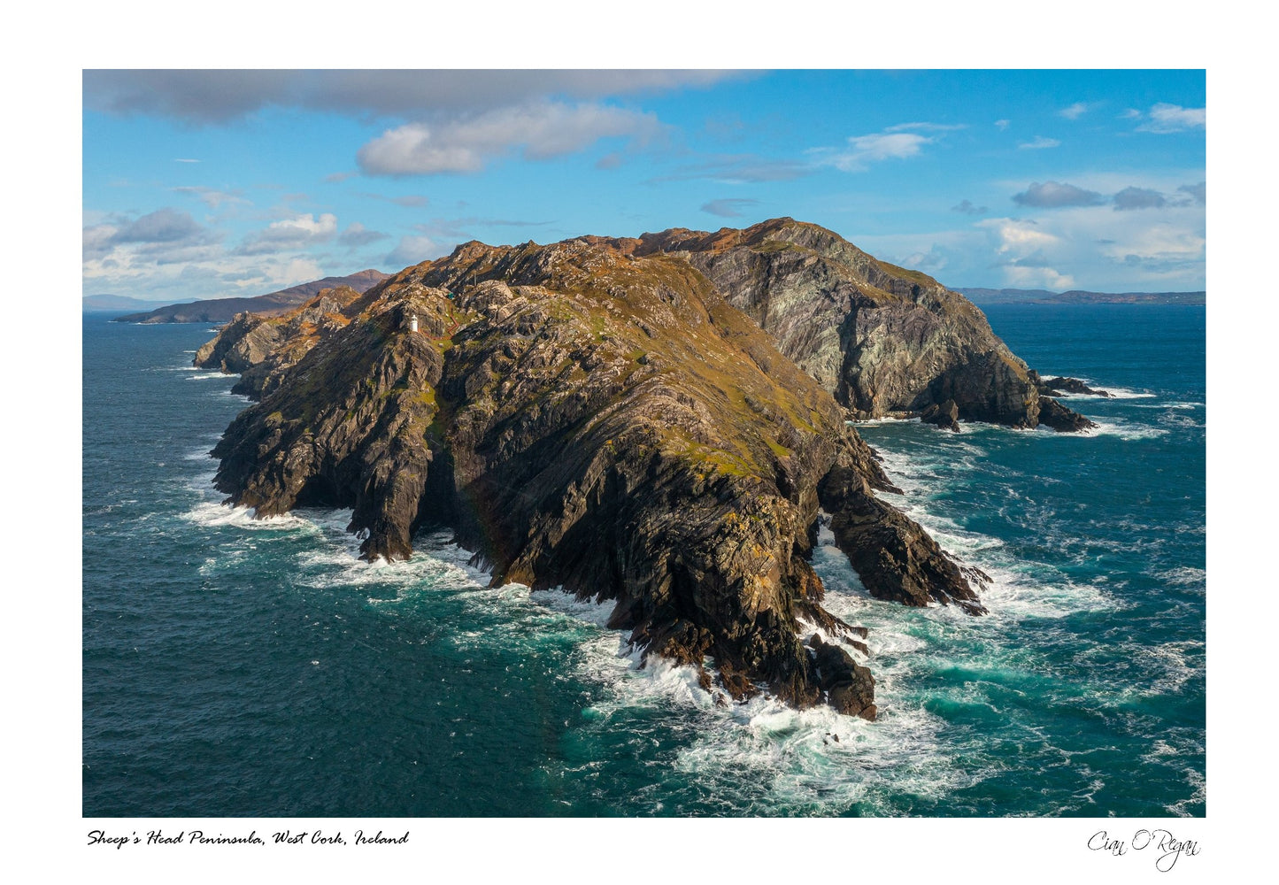 Sheep's Head Lighthouse from Above