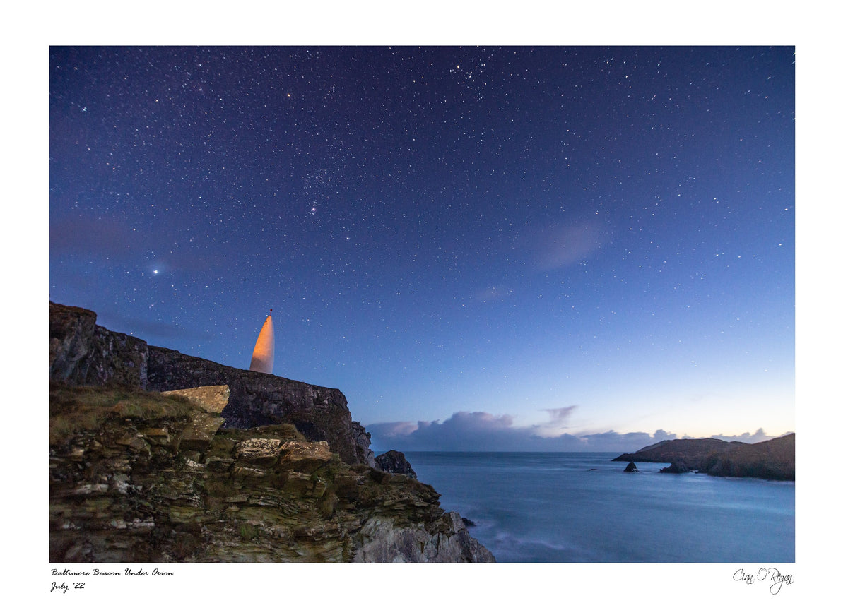Baltimore Beacon Under Stars