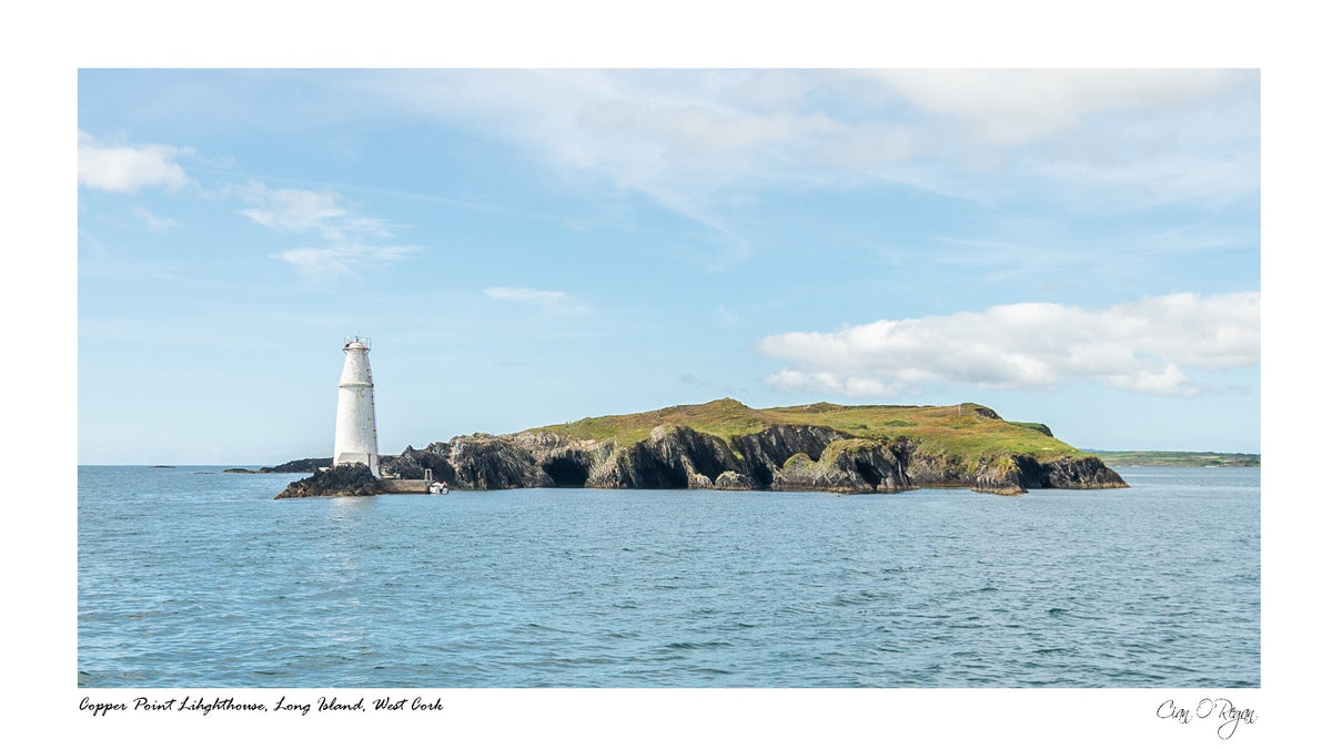 Copper Point Lighthouse, Long Island, West Cork