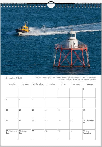 Lighthouses of Cork - 2023 Photo Calendar - Cian O’Regan Photography