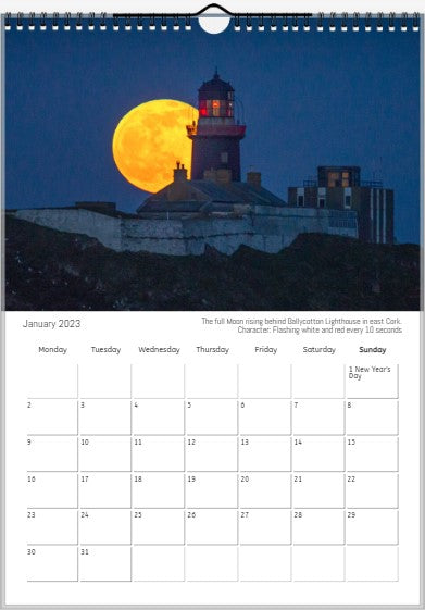 Lighthouses of Cork - 2023 Photo Calendar - Cian O’Regan Photography