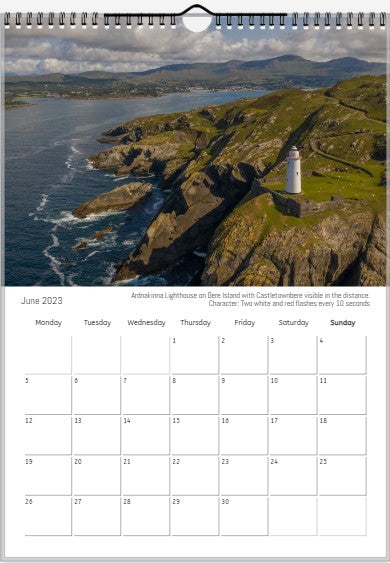Lighthouses of Cork - 2023 Photo Calendar - Cian O’Regan Photography