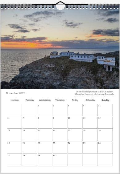 Lighthouses of Cork - 2023 Photo Calendar - Cian O’Regan Photography