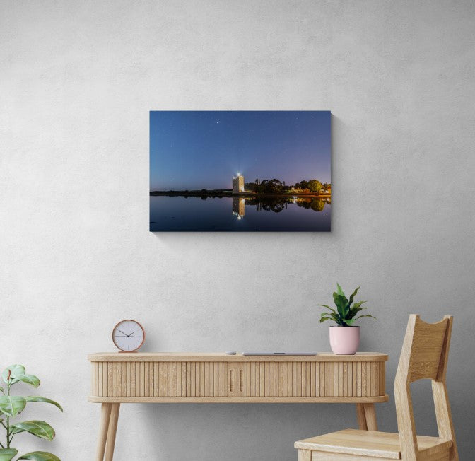 Belvelly Castle at Night