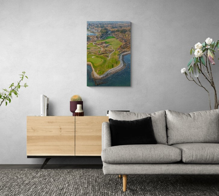 6th Hole, Cork Golf Club from Above