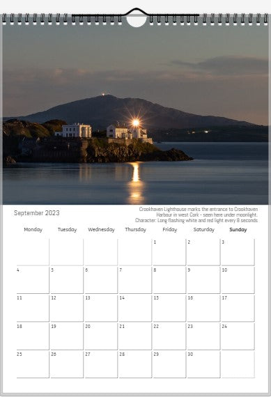 Lighthouses of Cork - 2023 Photo Calendar - Cian O’Regan Photography