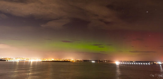 Northern Lights Over Cork Harbour