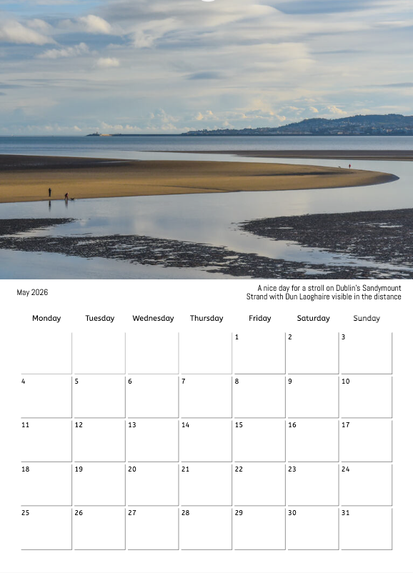 Cian O'Regan Photography - 2026 Photo Calendar
