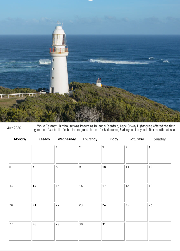 Cian O'Regan Photography - 2026 Photo Calendar