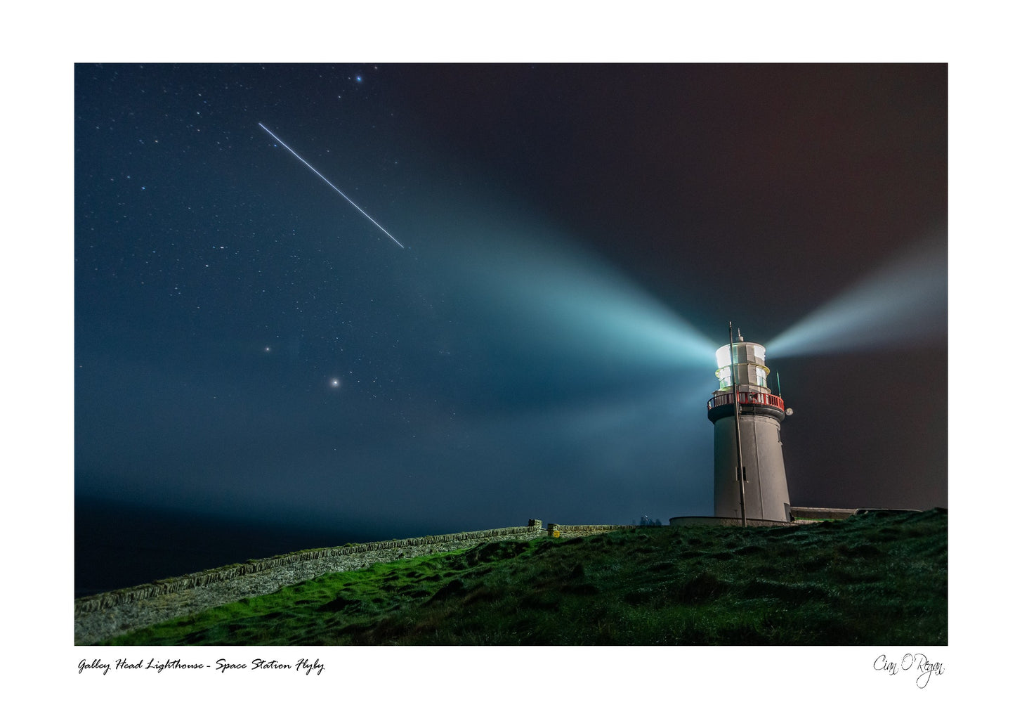 Galley Head Lighthouse - Space Station Flyby