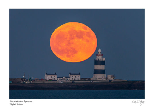 Hook Lighthouse Supermoon, Wexford