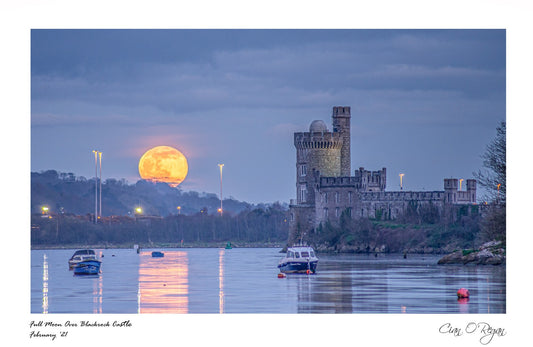 Full Moon Over Blackrock Castle