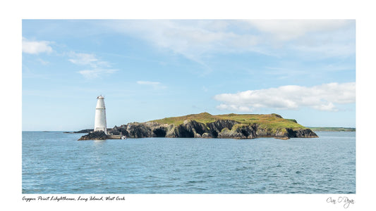 Copper Point Lighthouse, Long Island, West Cork