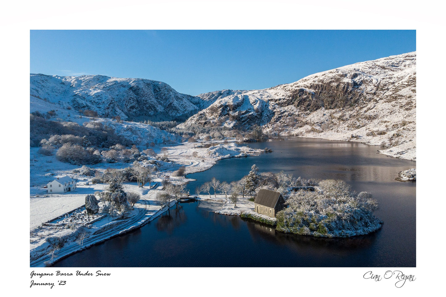 Gougane Barra Under Snow