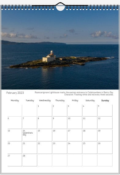 Lighthouses of Cork - 2023 Photo Calendar - Cian O’Regan Photography