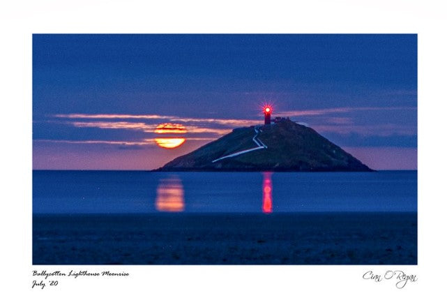 Ballycotton Lighthouse Moonrise